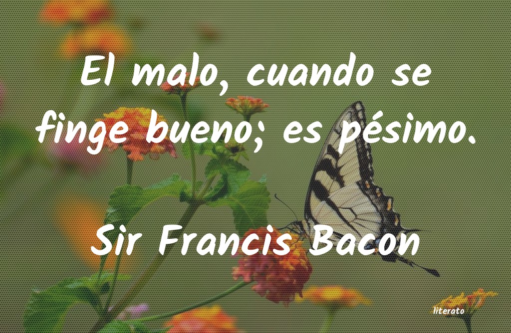 frases de Sir Francis Bacon