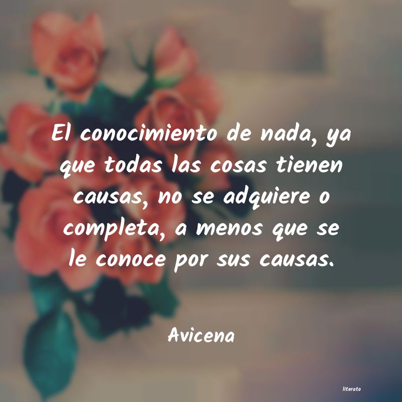 frases de Avicena