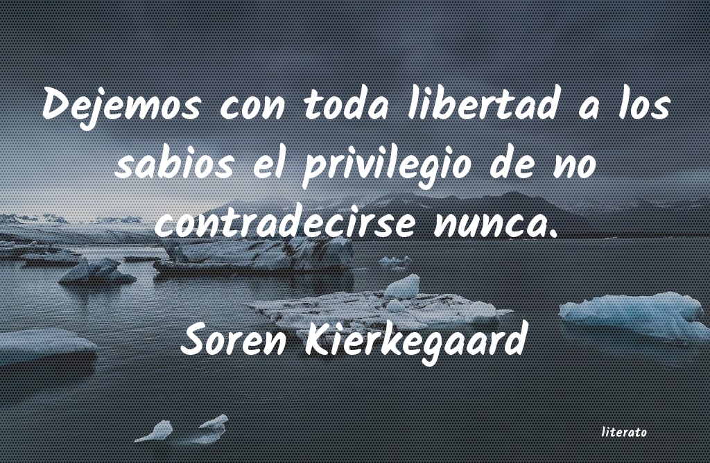 Frases de Soren Kierkegaard