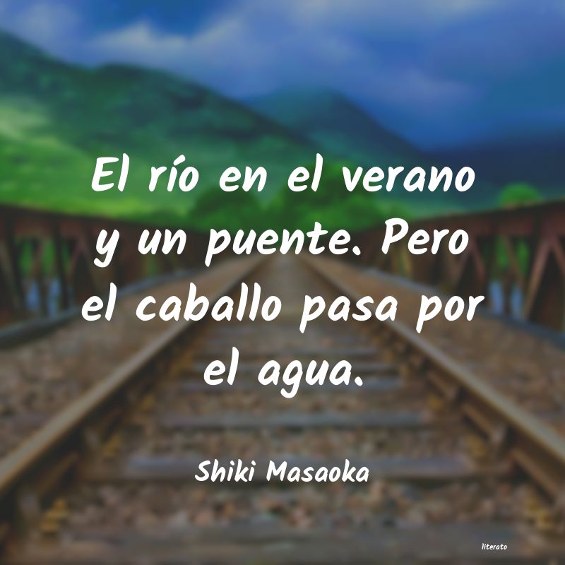 Frases de Shiki Masaoka