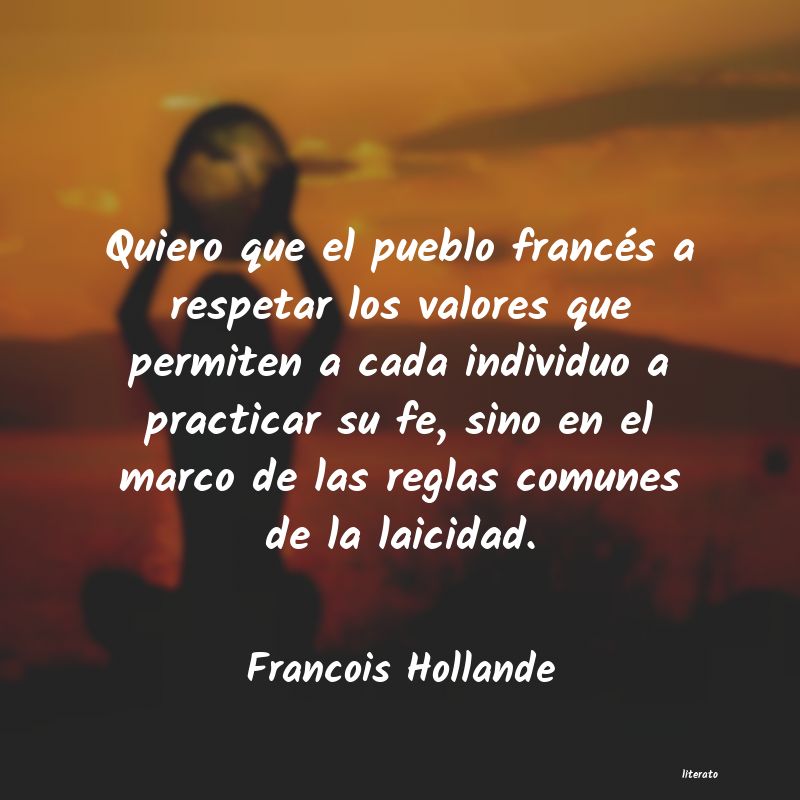 frases de Francois Hollande