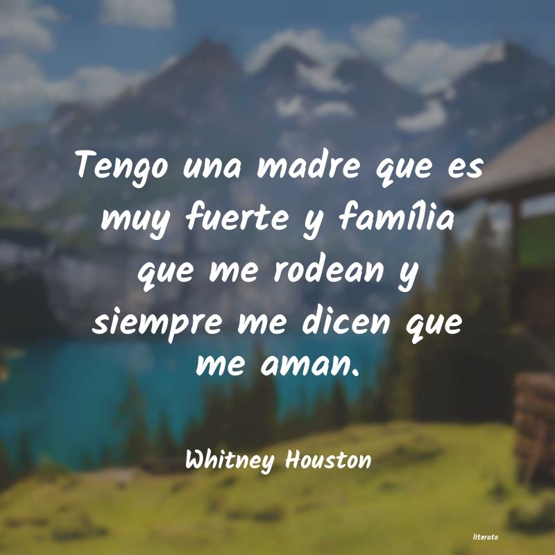 Frases de Whitney Houston