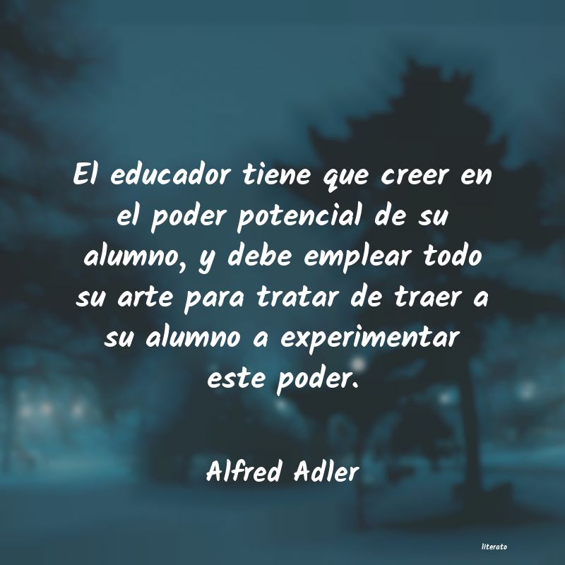 Frases de Alfred Adler