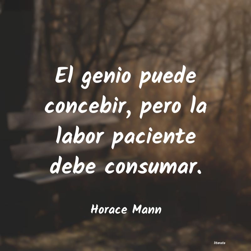 frases de Horace Mann