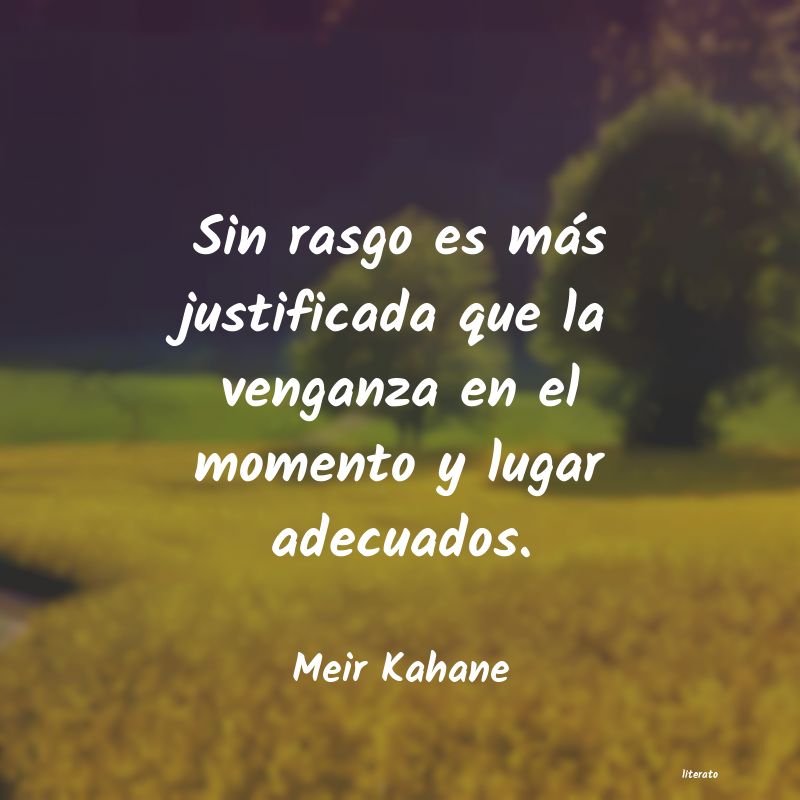 frases de Meir Kahane