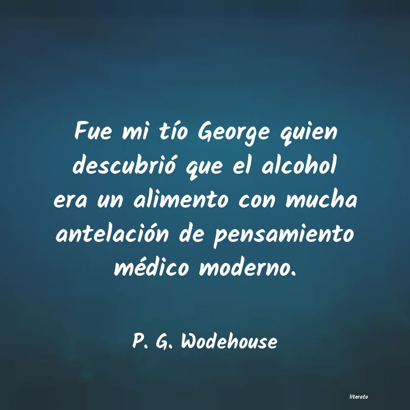 Frases de P. G. Wodehouse