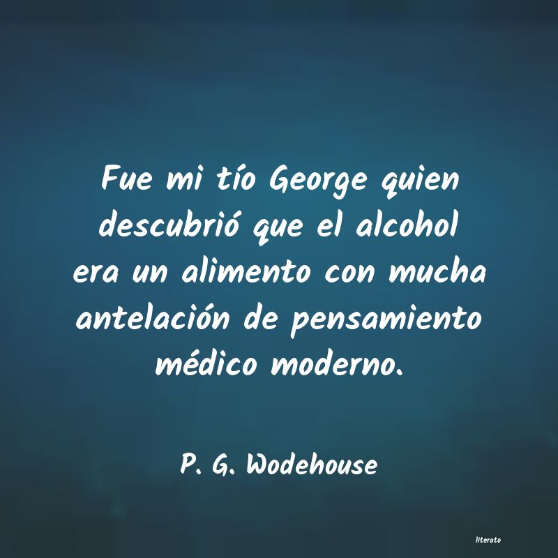 frases de P. G. Wodehouse