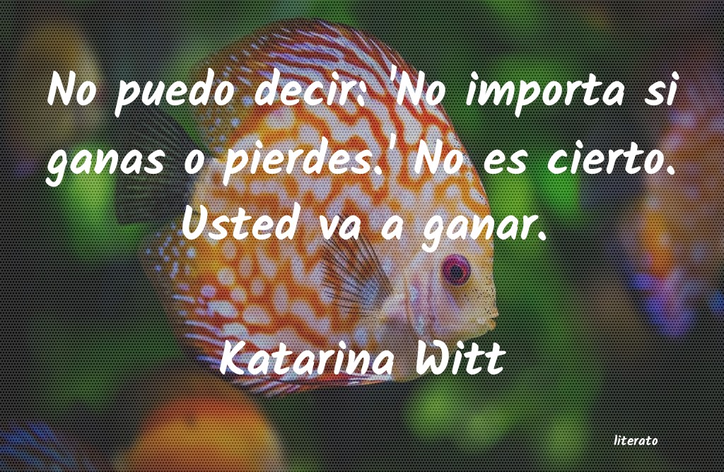 Frases de Katarina Witt