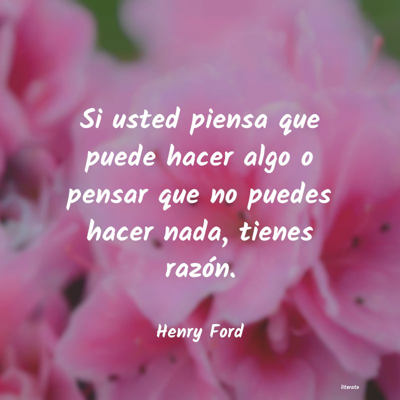 frases de Henry Ford
