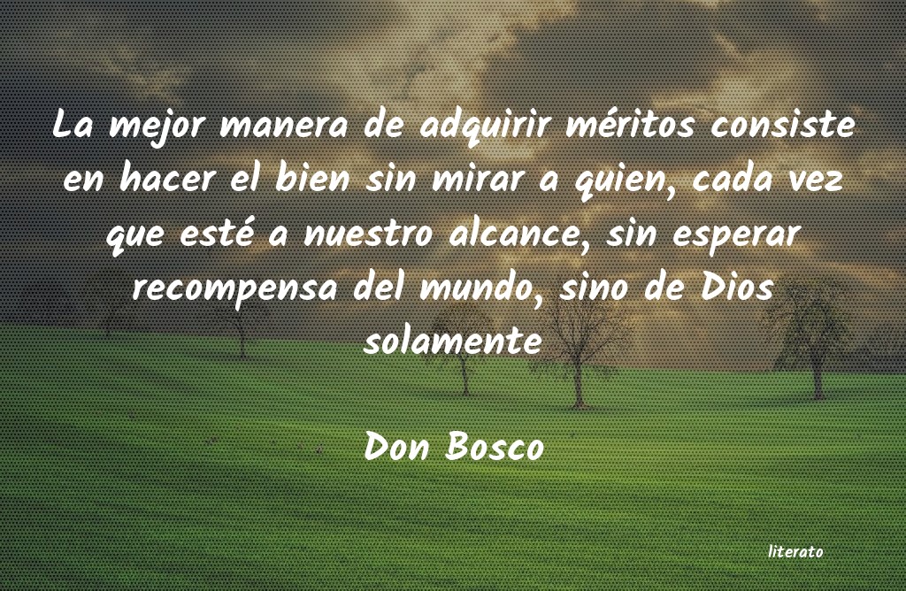 Frases de Don Bosco