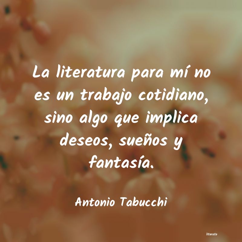 Frases de Antonio Tabucchi