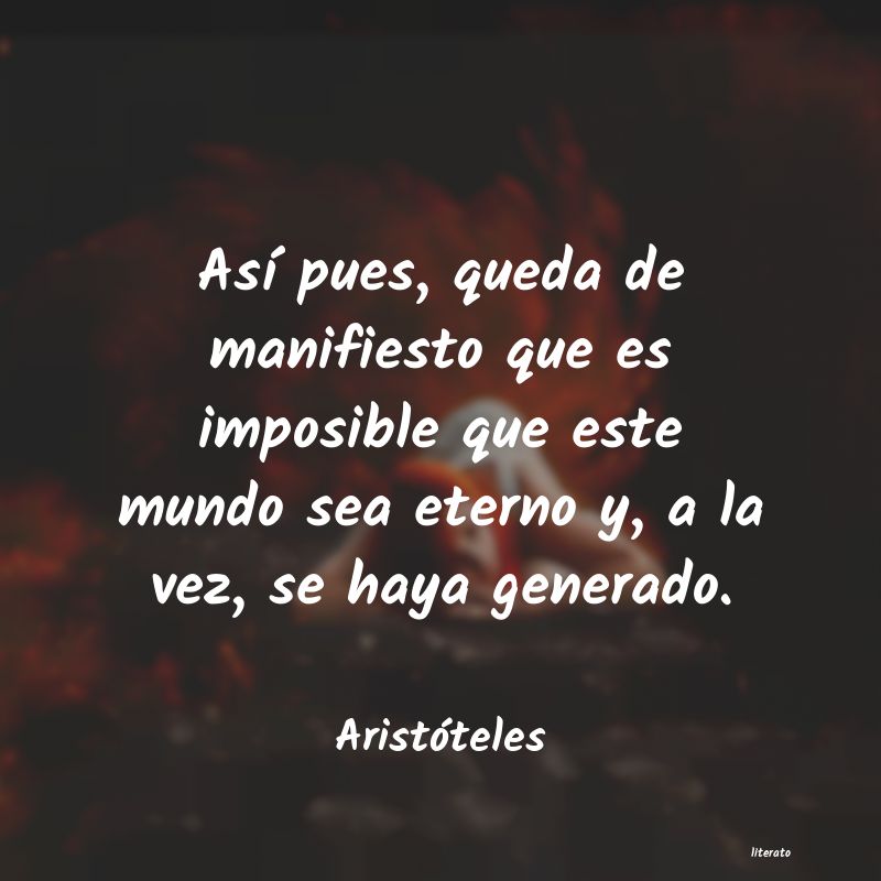 Frases de Aristóteles