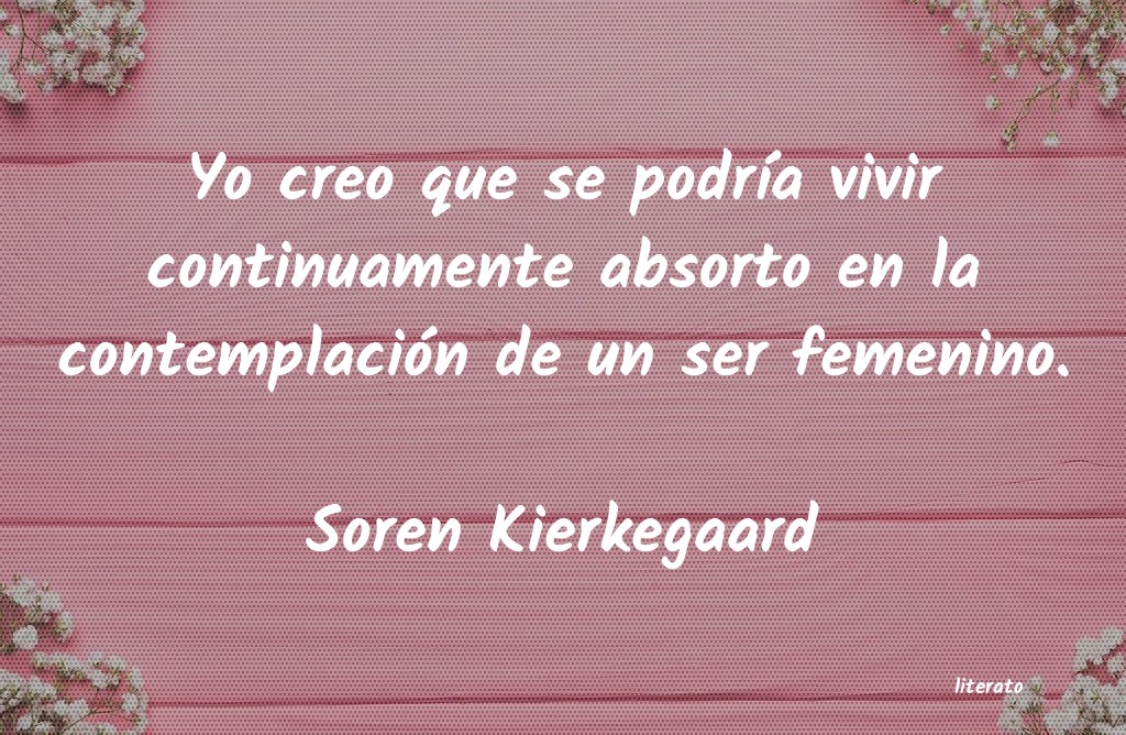 Frases de Soren Kierkegaard