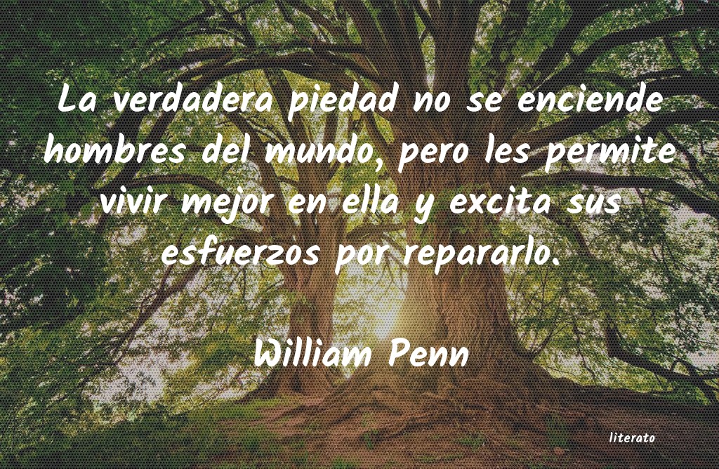frases de William Penn