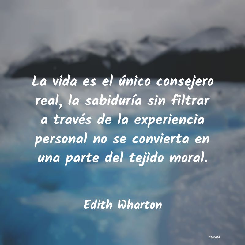 Frases de Edith Wharton