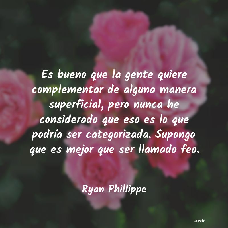 Frases de Ryan Phillippe