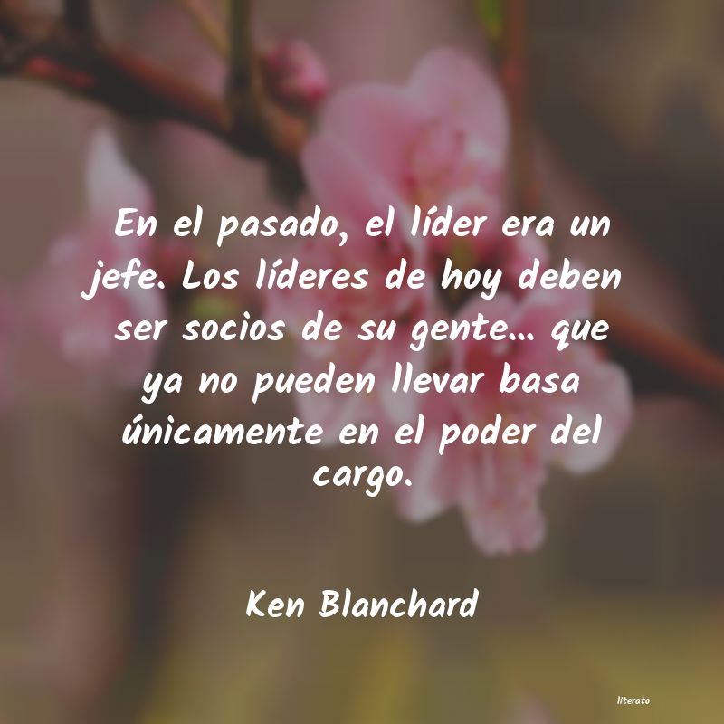 frases de Ken Blanchard