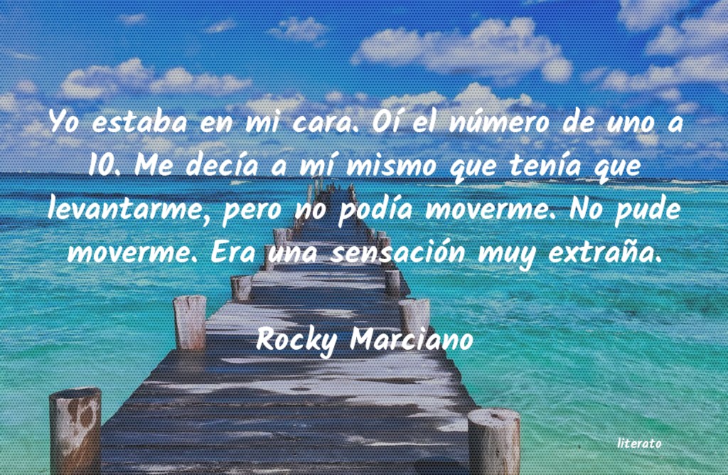 Frases de Rocky Marciano