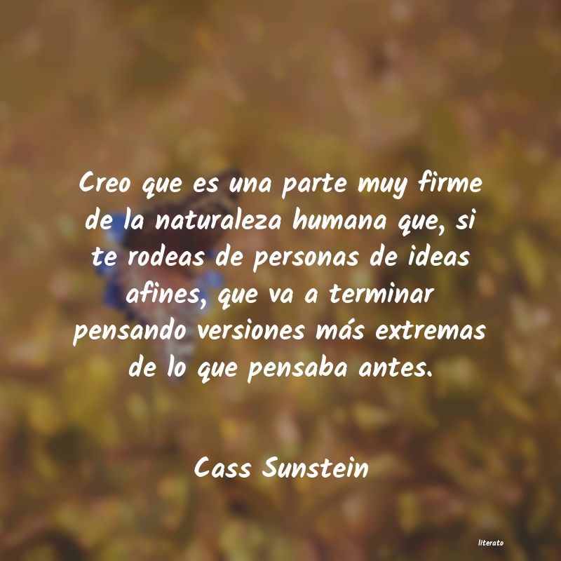 Frases de Cass Sunstein