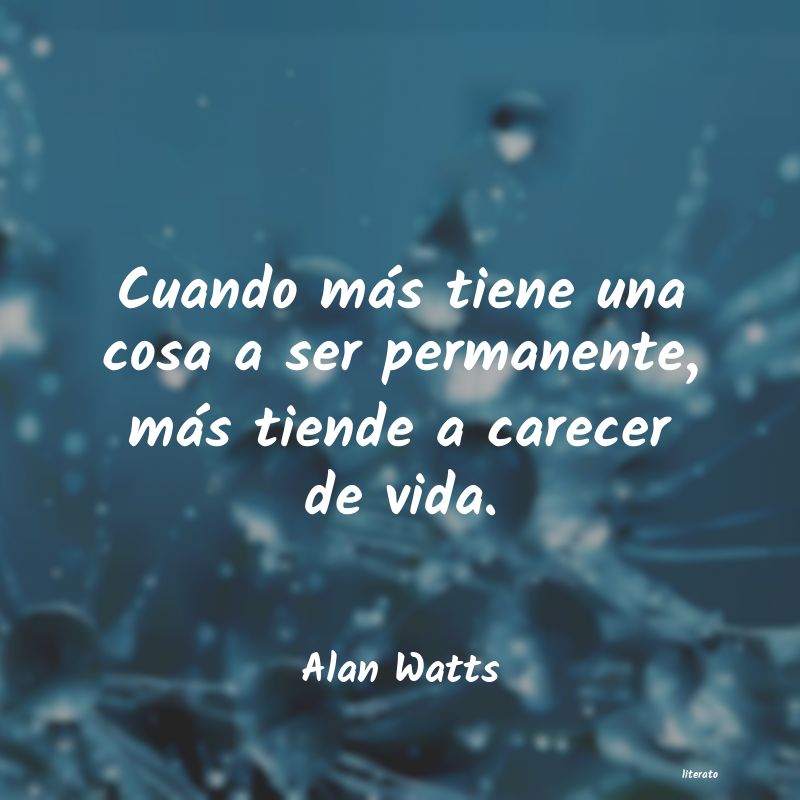 Frases de Alan Watts