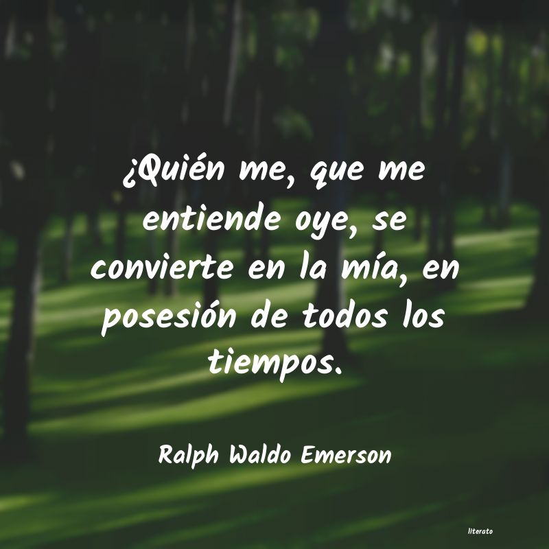 Frases de Ralph Waldo Emerson