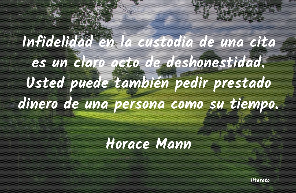 Frases de Horace Mann