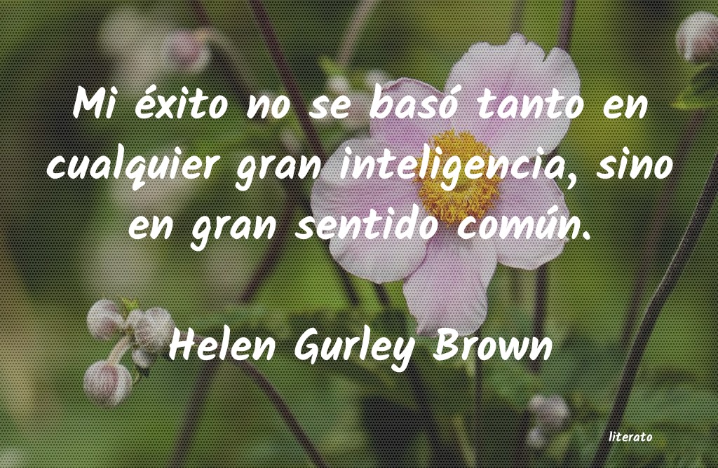 frases de Helen Gurley Brown