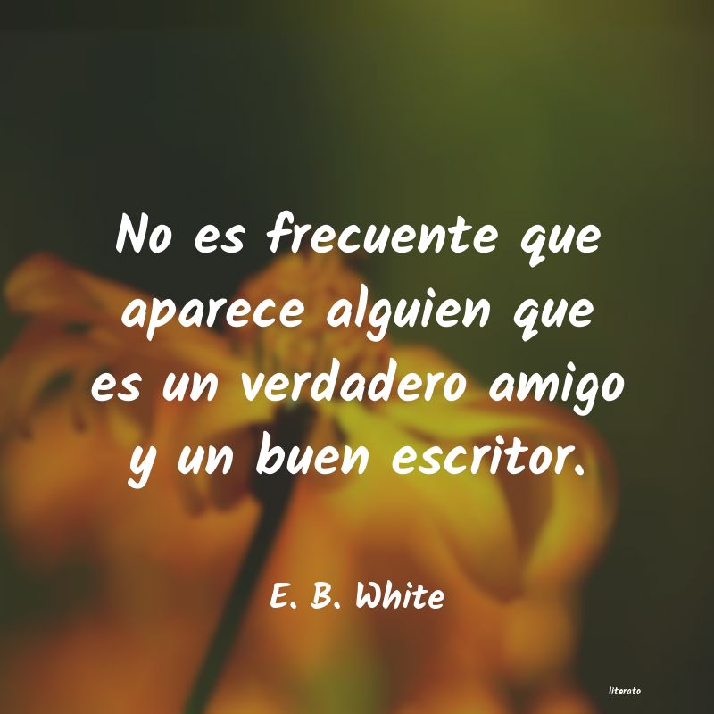 frases de E. B. White