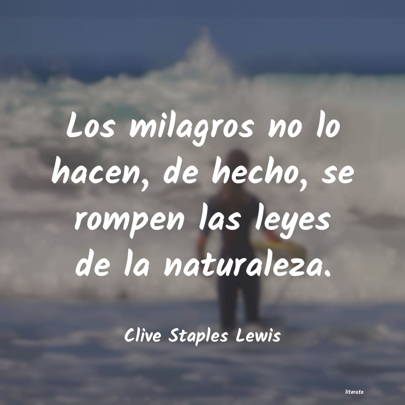 Frases de Clive Staples Lewis