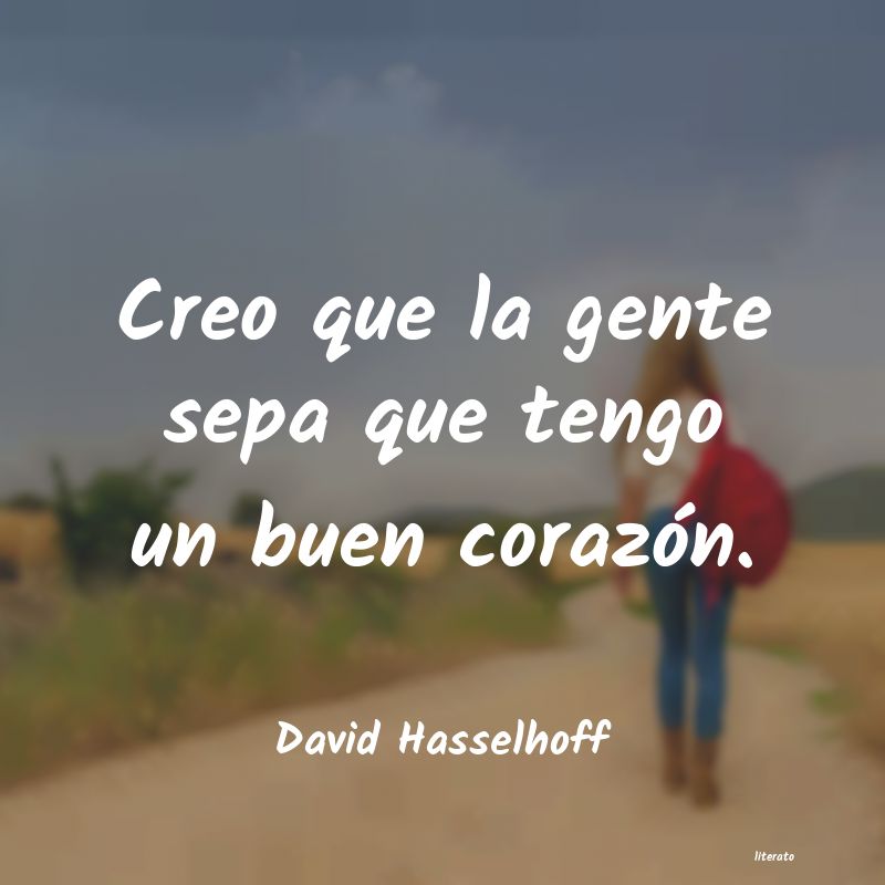 Frases de David Hasselhoff