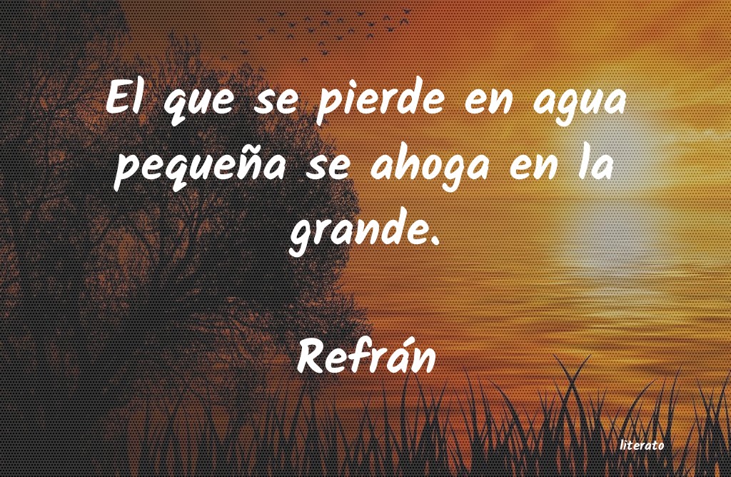 Frases de Refrán