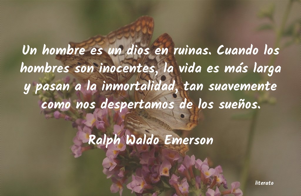 Frases de Ralph Waldo Emerson