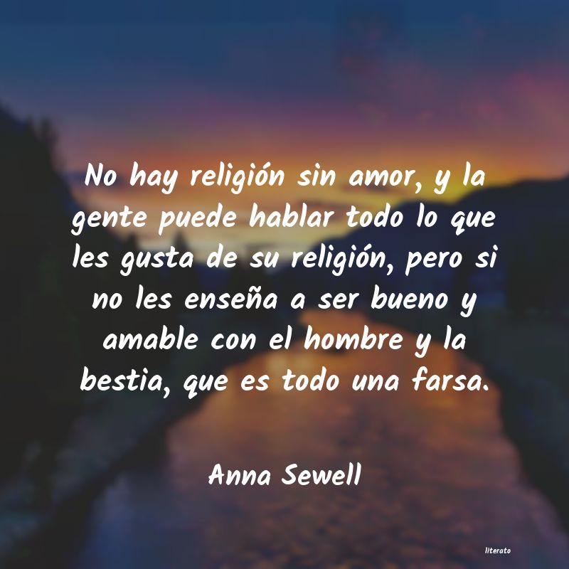 Frases de Anna Sewell