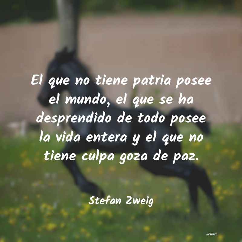 Frases de Stefan Zweig