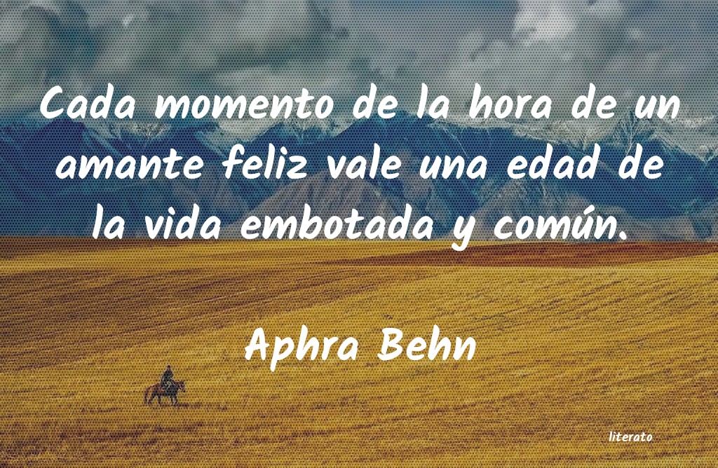 frases de Aphra Behn