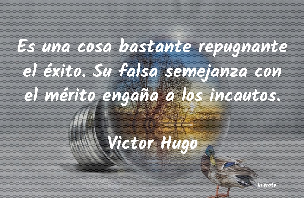 lagrimas con victor hugo