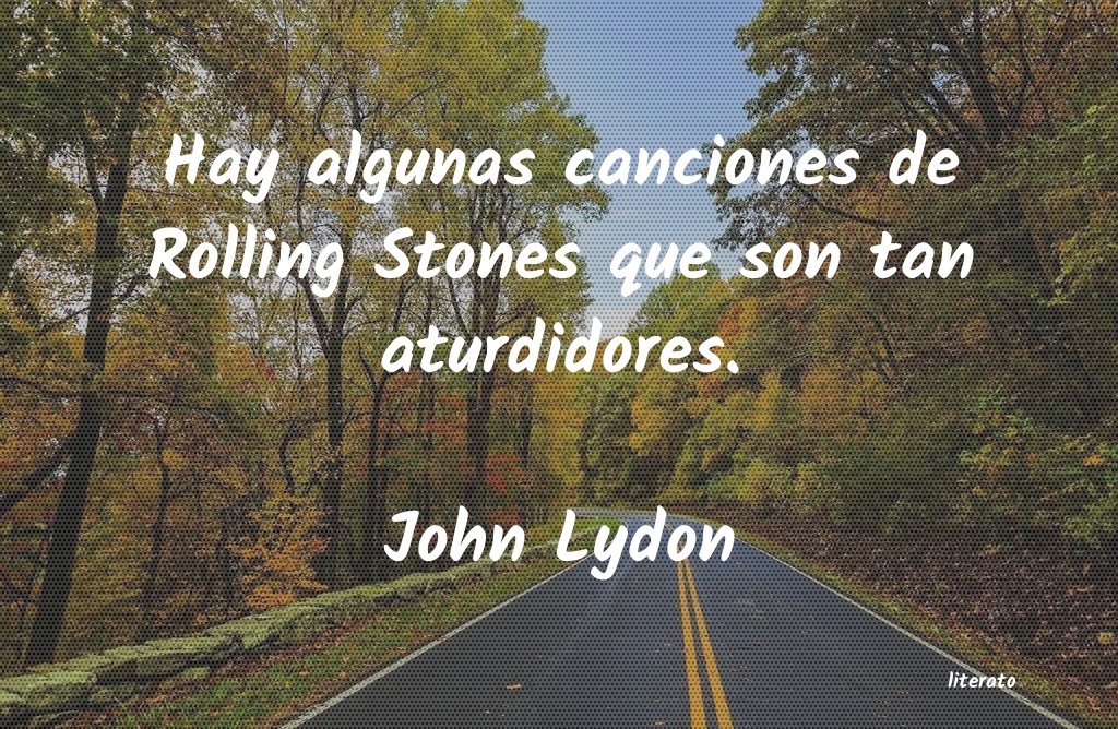 frases de John Lydon