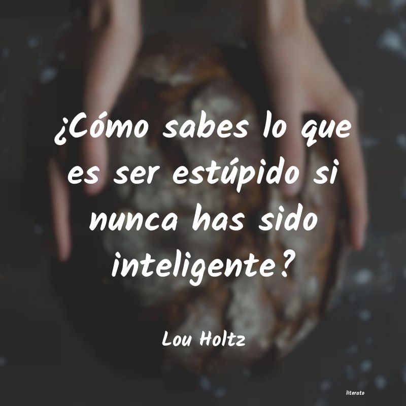 Frases de Lou Holtz