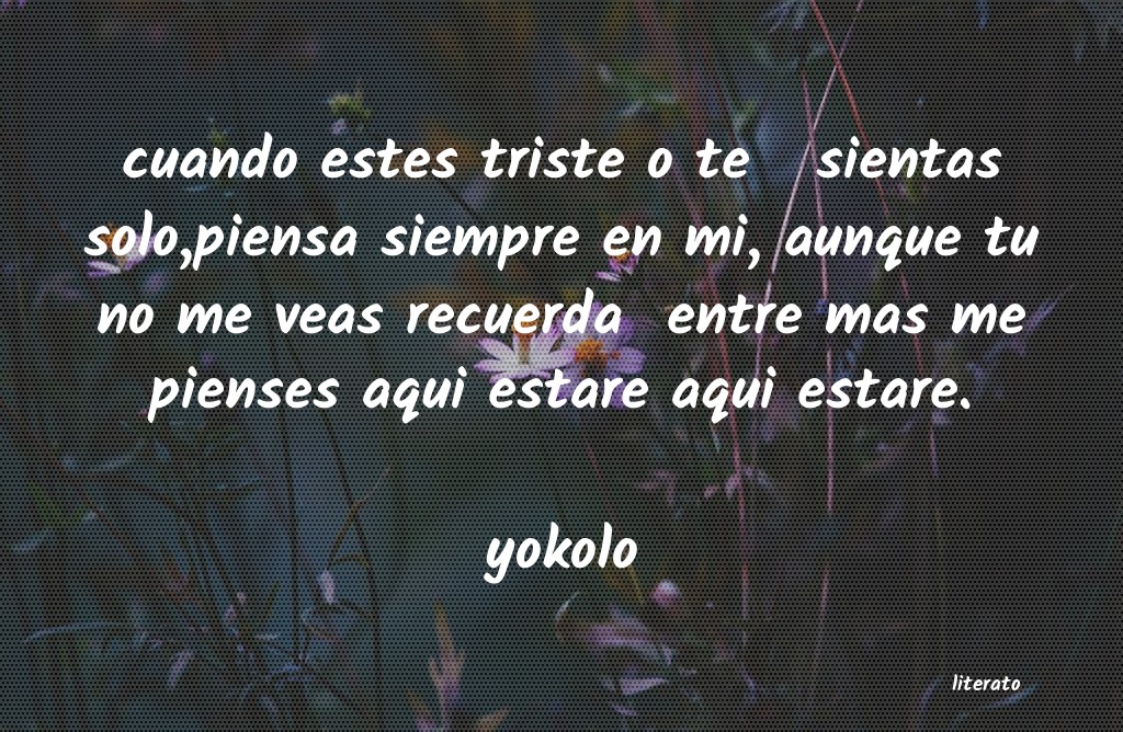 Frases de yokolo