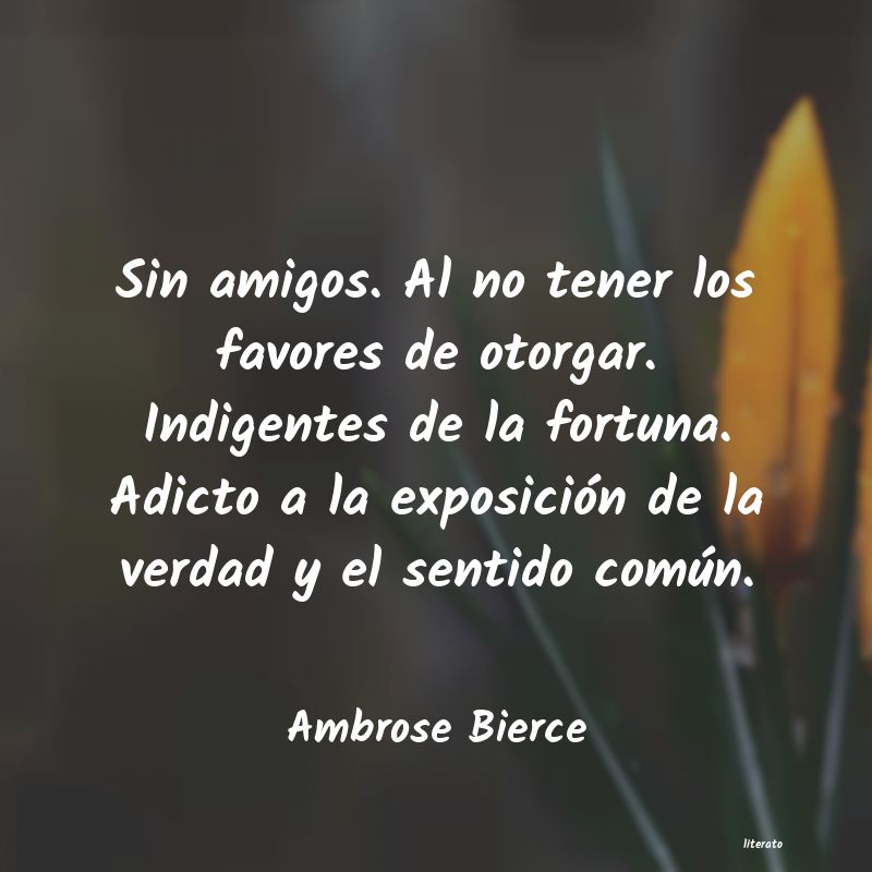 Frases de Ambrose Bierce