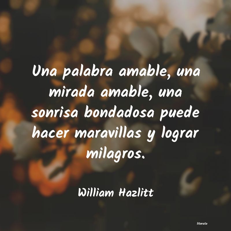 Frases de William Hazlitt