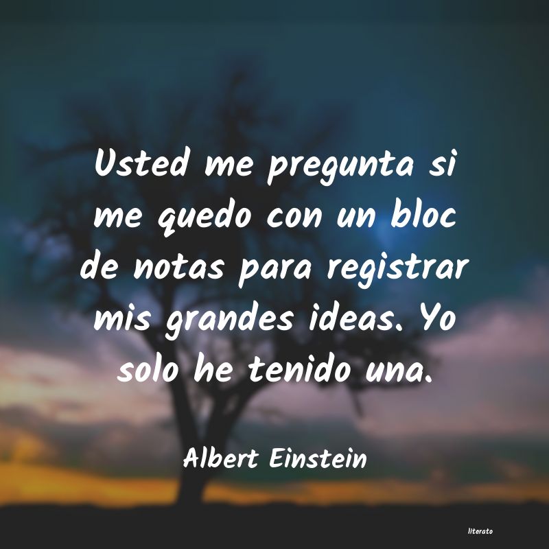 frases de Albert Einstein