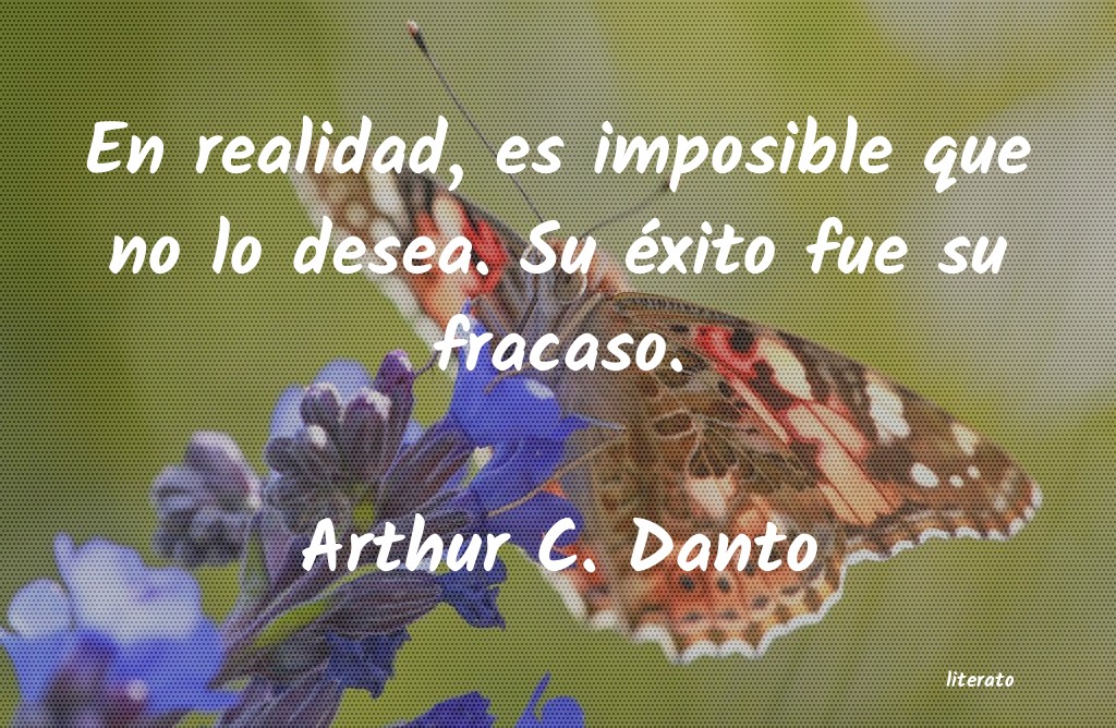 Frases de Arthur C. Danto