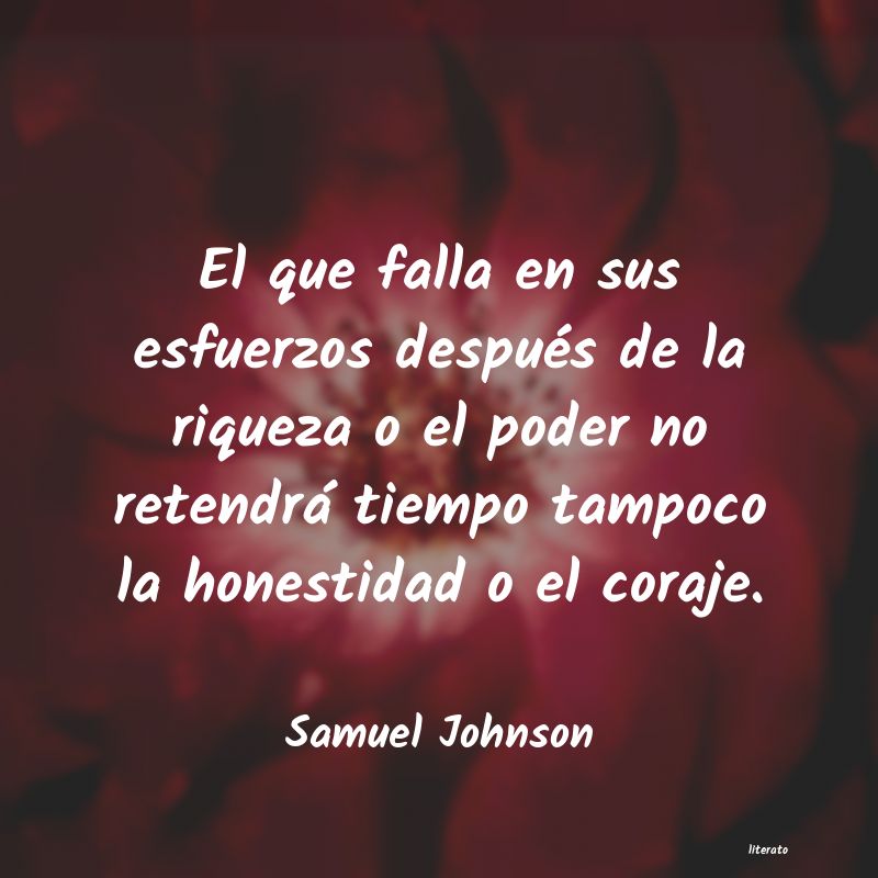 Frases de Samuel Johnson