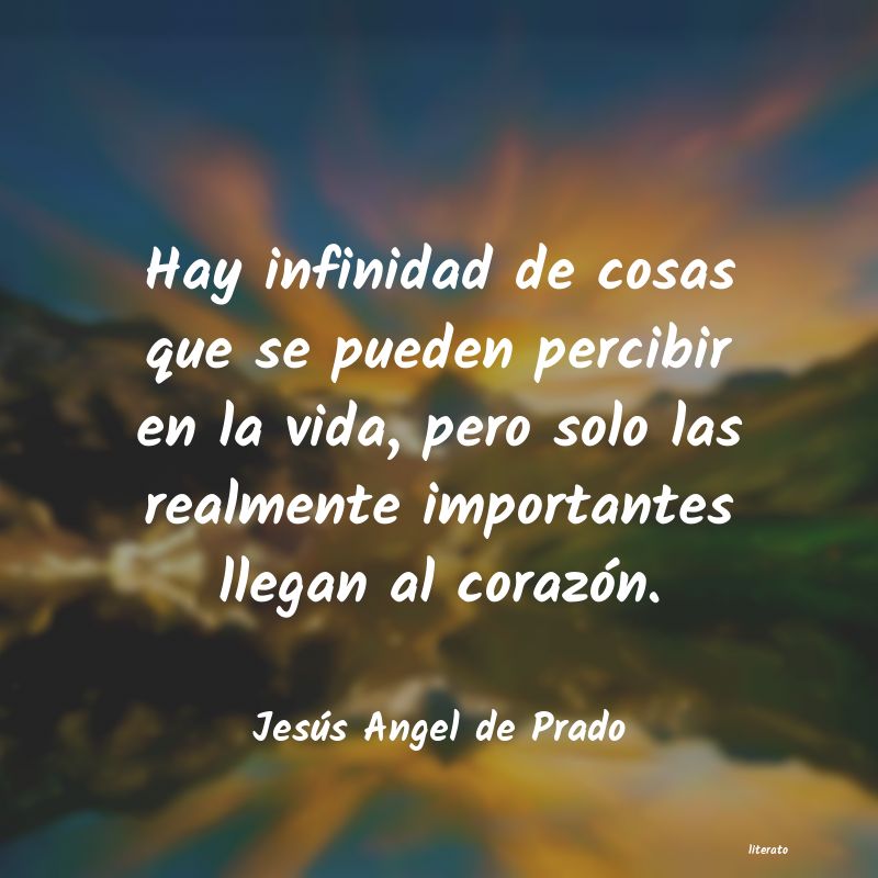 Frases de Jesús Angel de Prado