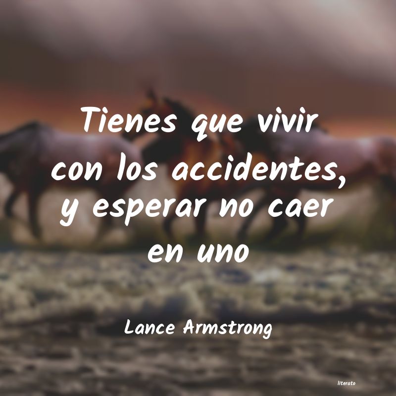 frases de Lance Armstrong