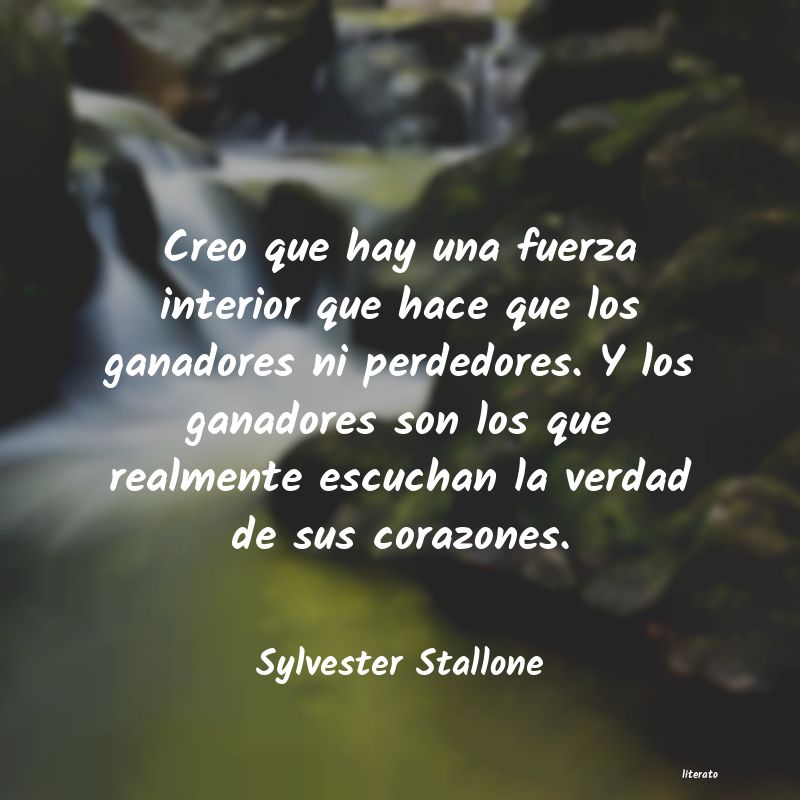 Frases de Sylvester Stallone