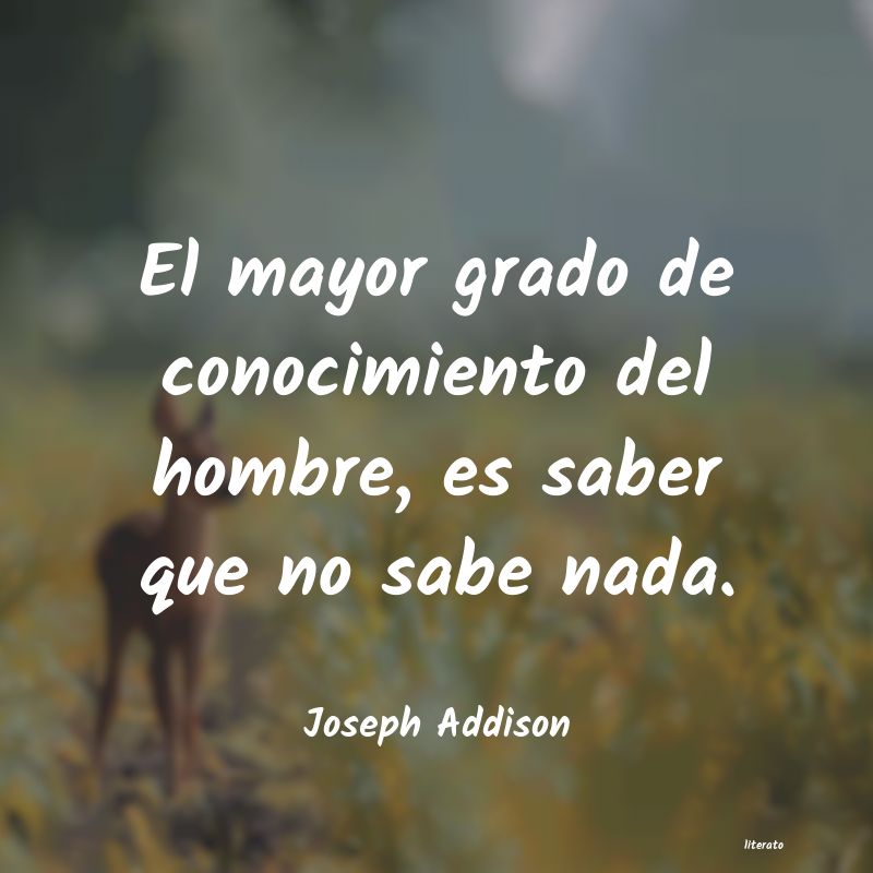 Frases de Joseph Addison