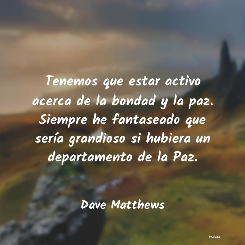 Frases de Dave Matthews