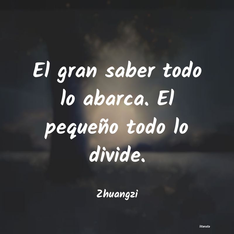 frases de Zhuangzi